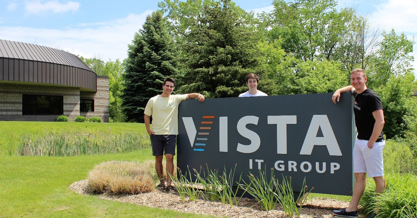 Vista IT Group Welcomes Three Sales Interns